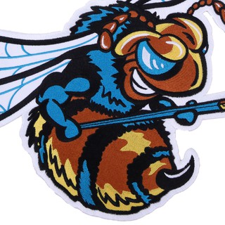 Sticker vải, patch ủi lớn hình con ong