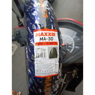 Vỏ Maxxis 90/90-14 3D ( hình chụp trực tiếp )