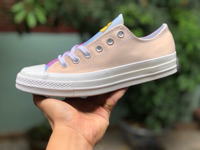 [Ảnh thật] Giày thể thao sneaker Converse đổi màu cổ thấp hàng chất lượng