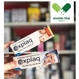 Kem Explaq làm mịn vảy da , á sừng!