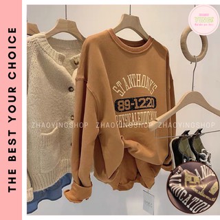 Mẫu áo sweater unisex hot nhất 2021 hàng quảng châu có ảnh thật