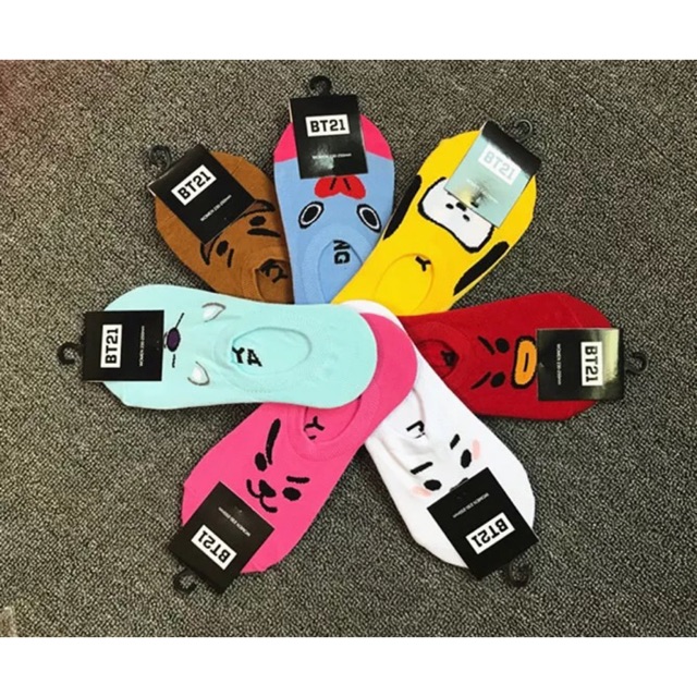 Vớ/tất BT21 style Hàn quốc