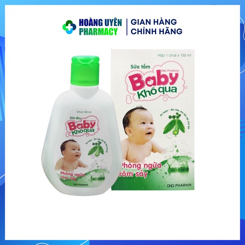 Sữa tắm bé Baby Khổ qua - DHG Chai 100ml