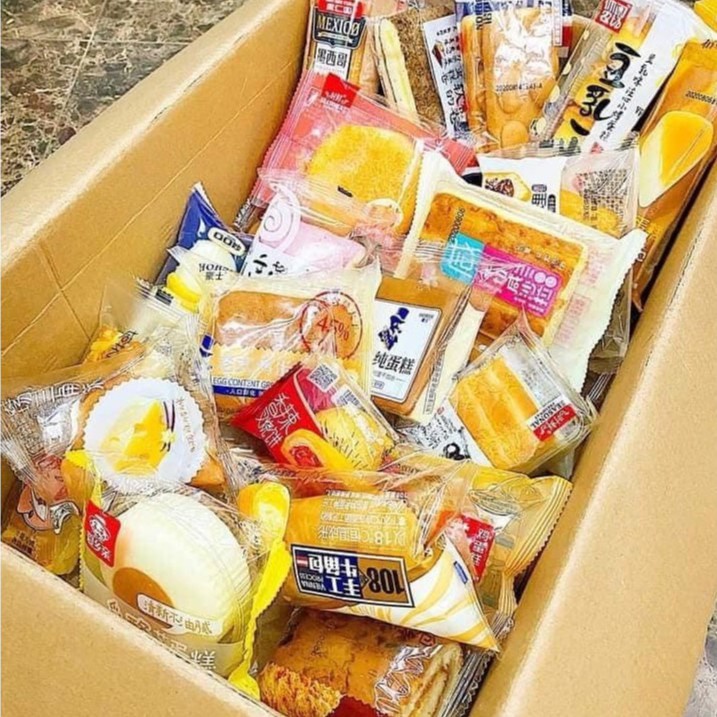 BÁNH ĐÀI LOAN MIX ĐỦ VỊ THÙNG 2KG SIÊU HOT