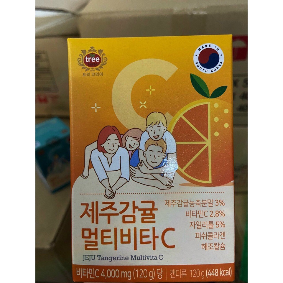Vitamin C Jeju Hàn Quốc Hộp 500g CHÍNH HÃNG