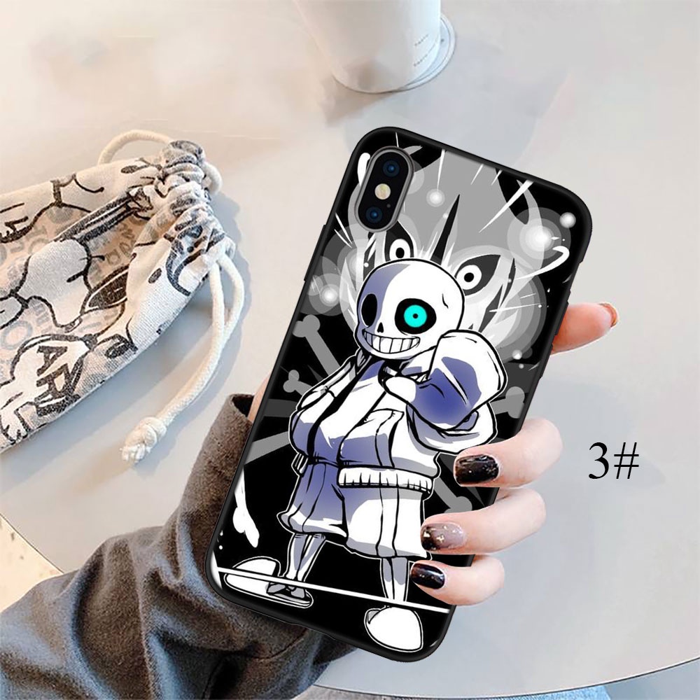 Ốp Điện Thoại Silicon Mềm In Hình Hoạt Hình Undertale Sans Bad Cho iPhone 13 12 Pro Max Mini XS Max X OI95