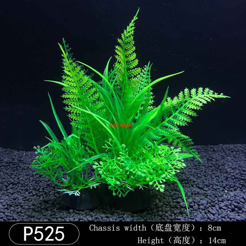 mô hình cây thủy sinh nhựa bể cá cảnh, lũa giả thủy sinh hồ cá
