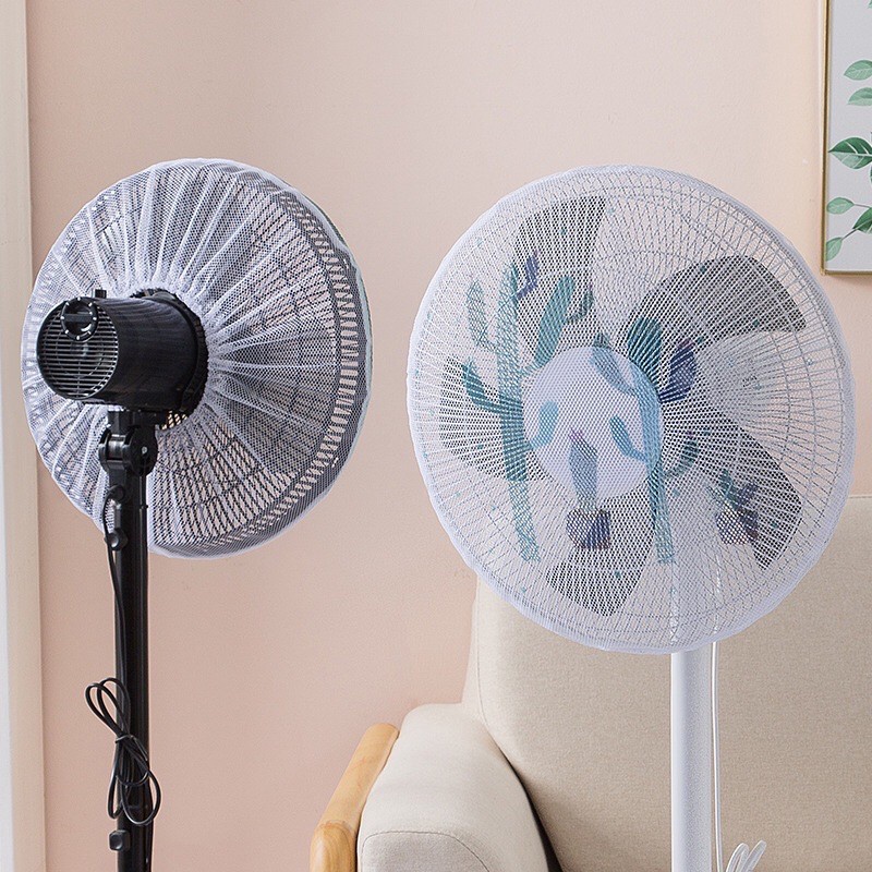 Lưới Vải Bọc Lồng Quạt Máy Có Dây Rút ❌Đường Kính 50-55 Cm❌ An Toàn Cho Bé 88193 Gia Dụng Gia Đình