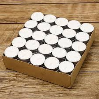 100 VIÊN NẾN LOẠI 1 - TEALIGHT CHÁY ĐỦ 4 TIẾNG  KHÔNG KHÓI, KHÔNG MÙI