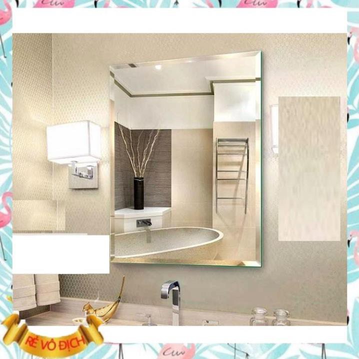 ( giá gốc ) Gương soi Phòng tắm , Kiếng nhà tắm kích thước 50x70 cm - guonghoangkim mirrror