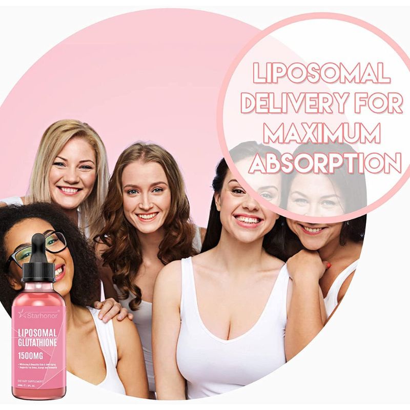 Tinh chất Liposomal Glutathione 1500mg Trắng Da Chống Lão Hóa Starhonor