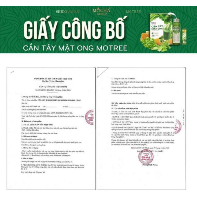 1 gói cần tây mật ong collagen