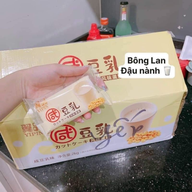 THÙNG 500GR BÔNG LAN ĐẬU NÀNH