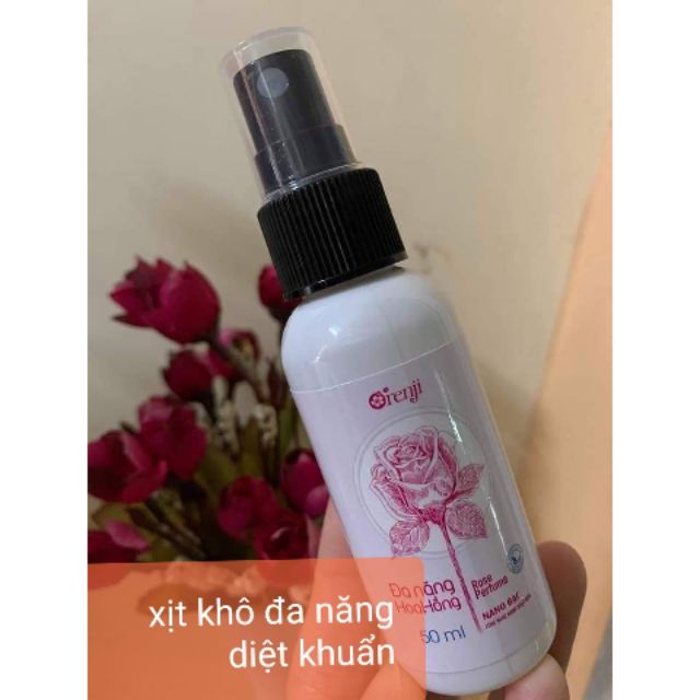 XỊT THƠM  QUẦN ÁO HOA HỒNG ORENJI - KHÔNG HÓA CHẤT