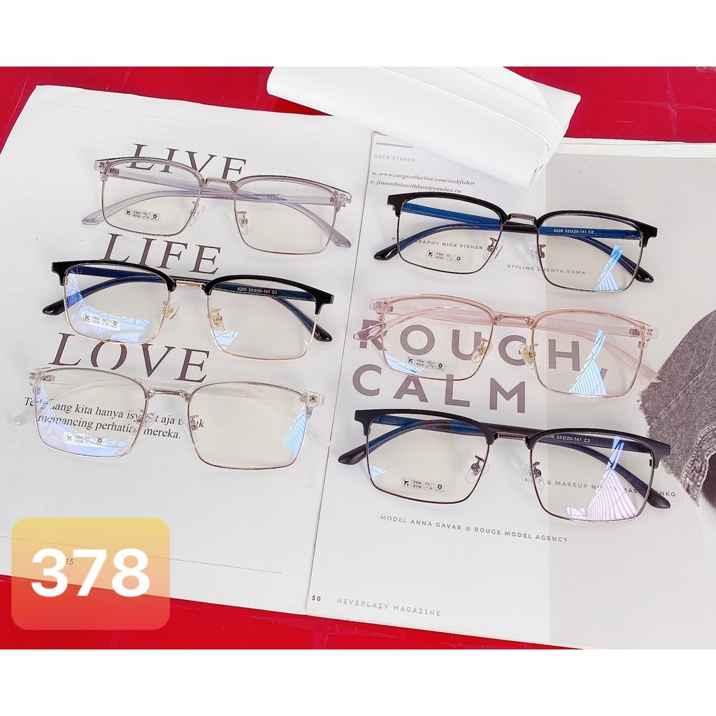 [NHẬP TOTH99 ĐỂ GIẢM 10K ĐƠN TỪ 100K] [HÌNH THẬT] GỌNG KÍNH CẬN FORM VUÔNG THỜI TRANG HÀN QUỐC B1006 | BigBuy360 - bigbuy360.vn