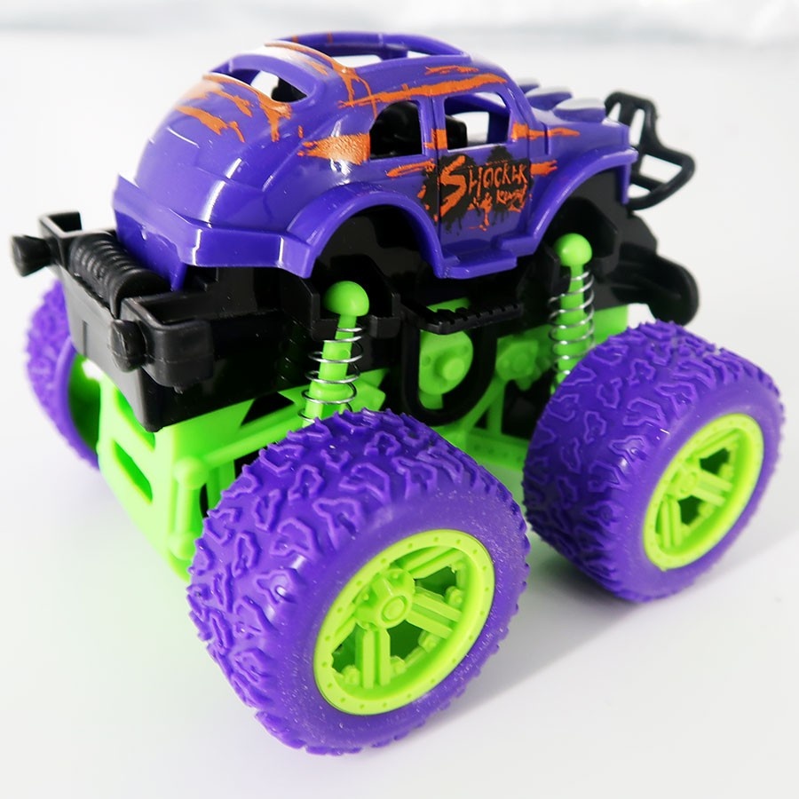 Đồ chơi ô tô địa hình bánh đà - xe nhào lộn siêu khỏe cho bé