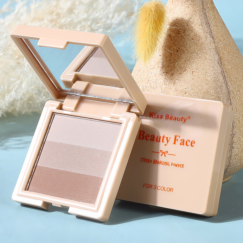 GECOMO  Long Lasting Contour Palette Face Makeup Bronzer Powder Mỹ phẩm