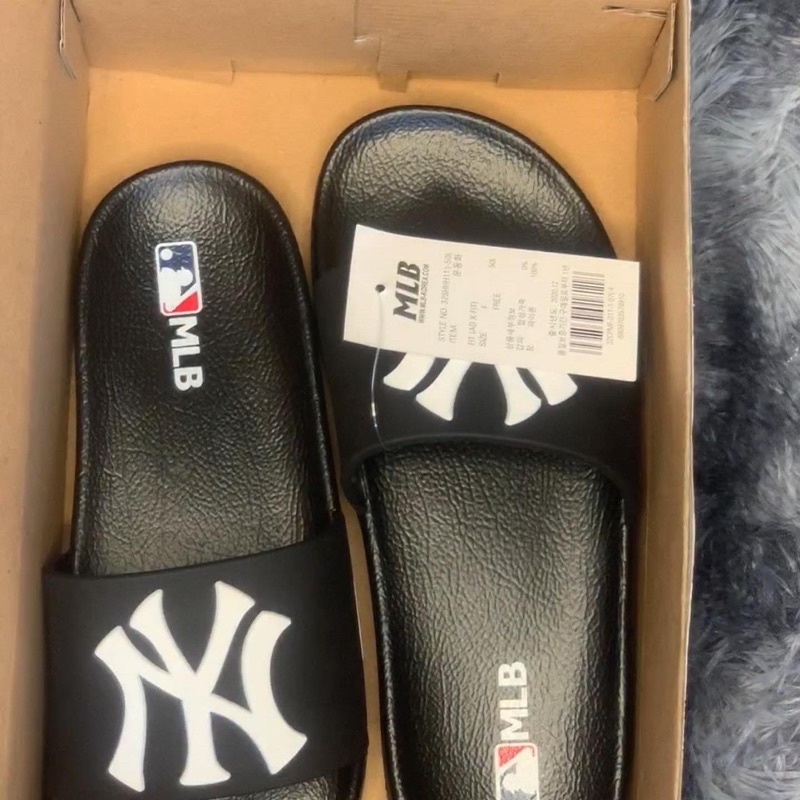 Dép PU MLB quai ngang size 38-43