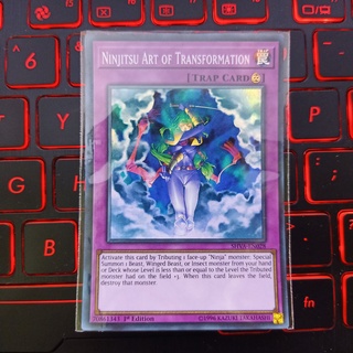 [YGOVKIDS] Bài Yu-Gi-Oh! Ninjitsu Art of Transformation - SHVA-EN028 - Super Rare