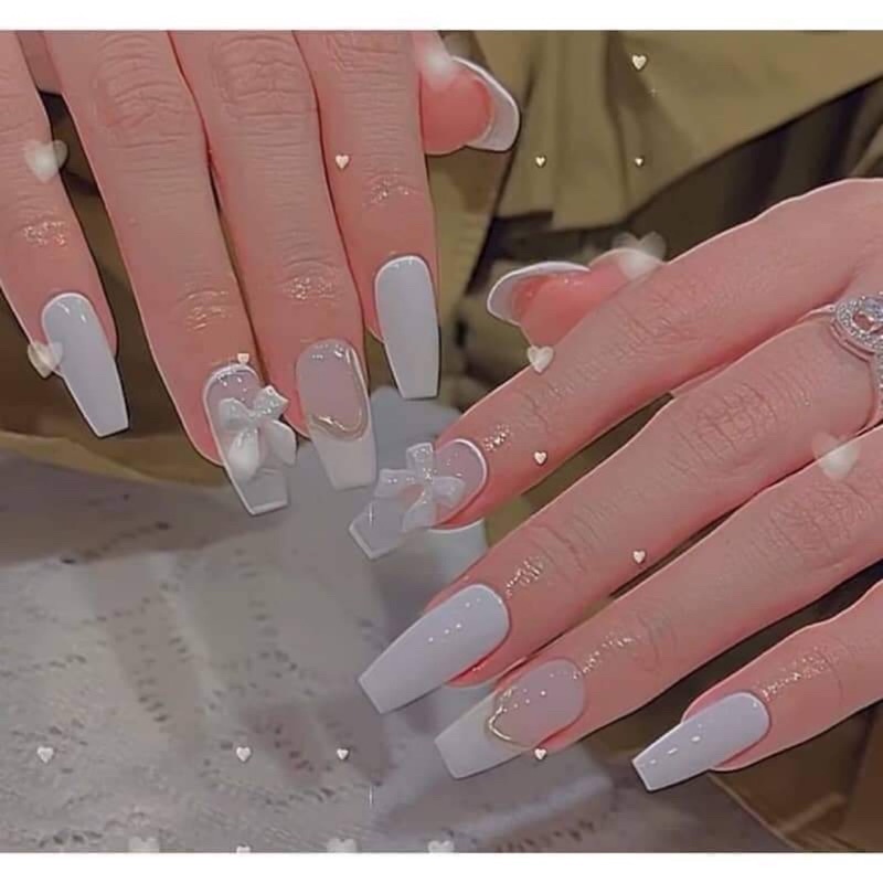 NAILBOX - móng up thiết kế - 045 cô dâu