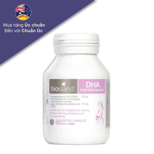 Viên uống DHA bầu Bio Island