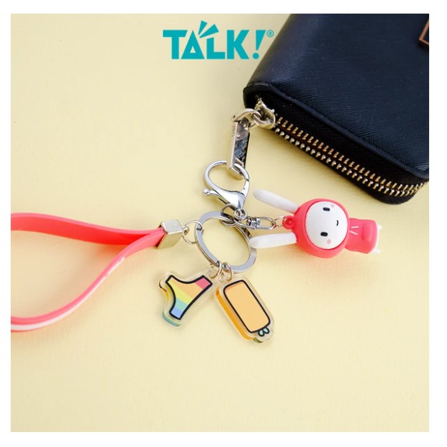 Móc khóa Thỏ/Gấu Aka Hoodie Party - Thỏ Bảy Màu - TALK!