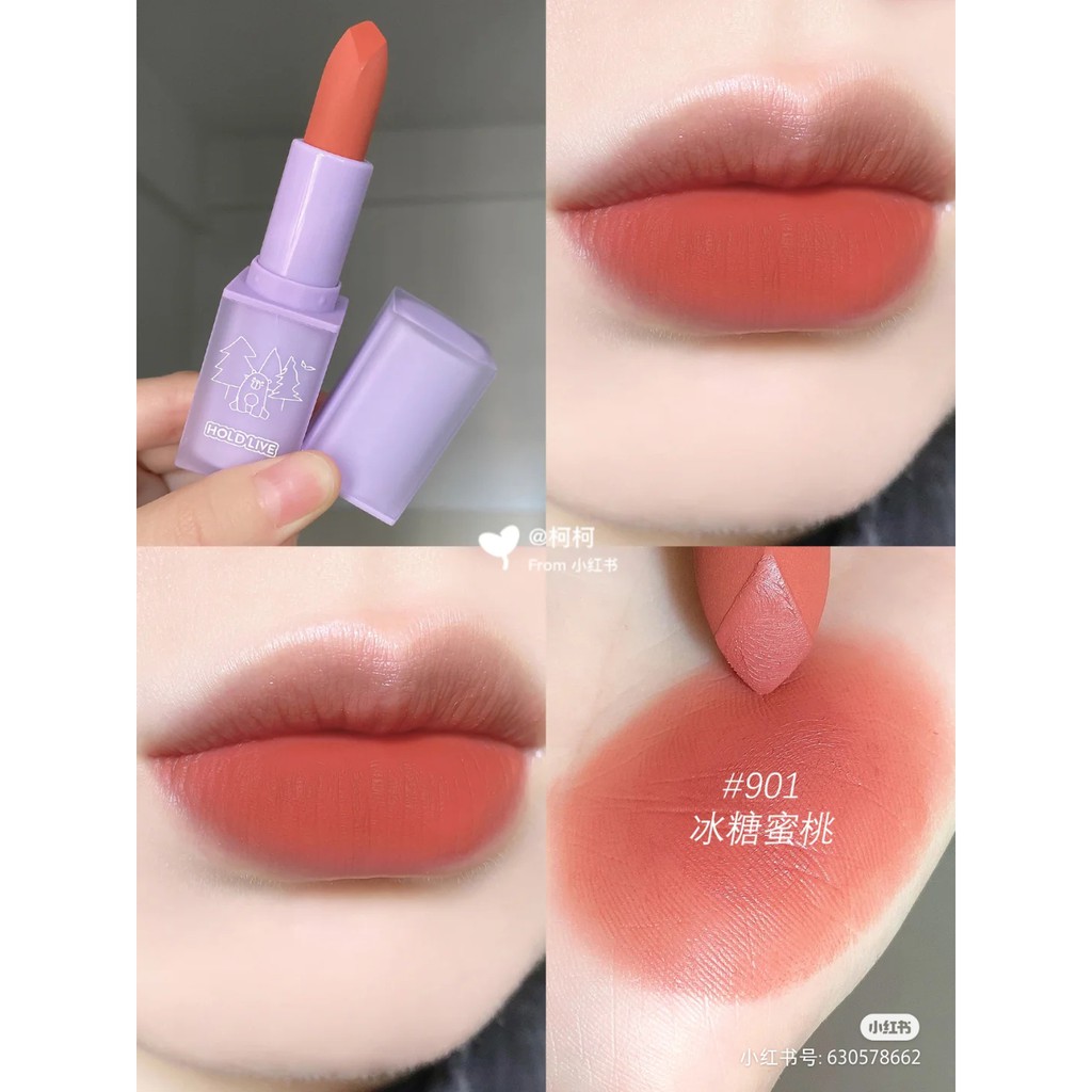 [HOT  sale ] Son Kem Lì Nội Địa Trung  Hold live  vỏ họa tiết gấu tím xinh xắn hợp thời trang  Nội Địa Trung | BigBuy360 - bigbuy360.vn