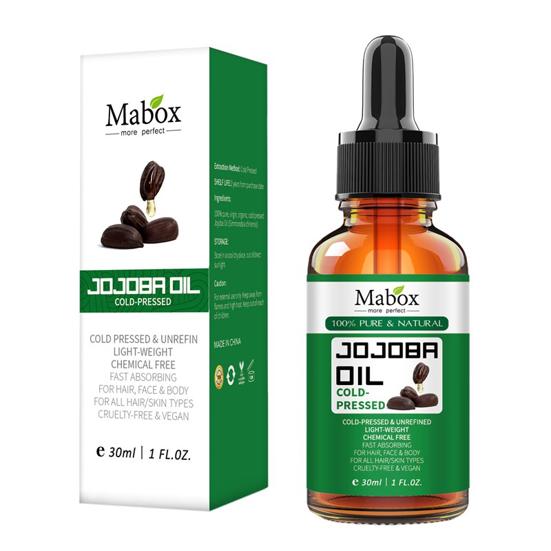 (Hàng Mới Về) Tinh Dầu Jojoba Mát Xa Chăm Sóc Da Chất Lượng Cao Mabox