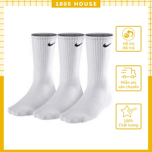 Tất Thể Thao Cổ Cao Đá Bóng Trên Bắp Chân 22-25cm