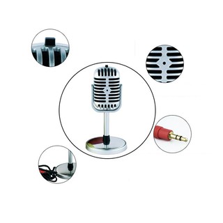 MICROPHONE THU ÂM RETRO CỔ ĐIỂN PC-058