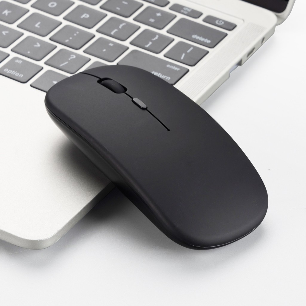 Chuột không dây văn phòng M90 2 trong 1 hỗ trợ kết nối Bluetooth và Usb 2.4G - Wireless Mouse M90
