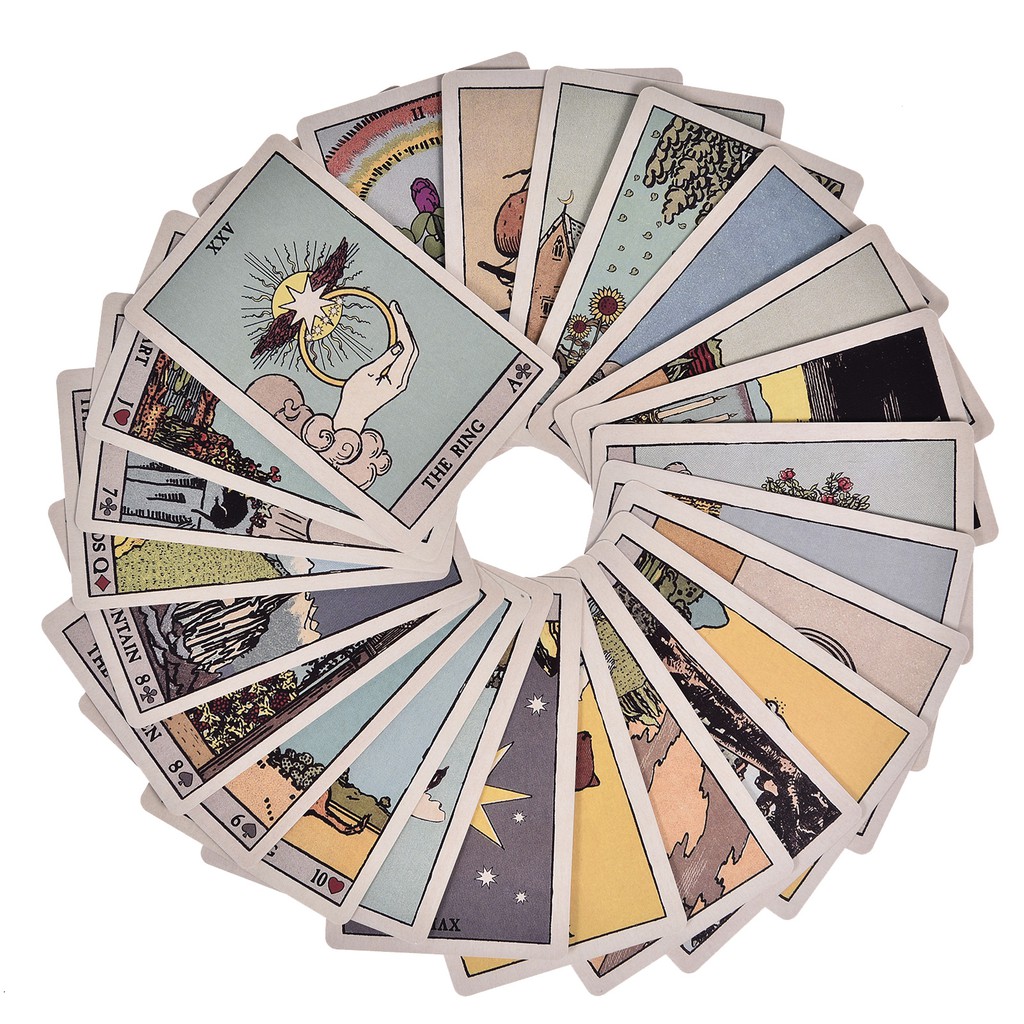 Hộp 36 thẻ bài tarot Pixie 's Astounding Lenormand