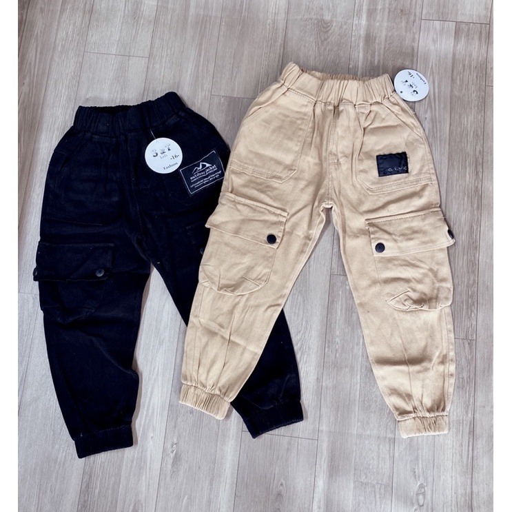 Quần kaki túi hộp cho bé trai