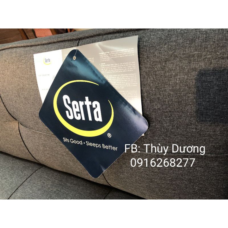 Sofa Bed Cao Cấp Hàng Đạt Chuẩn Xuất Khẩu - Sofa Giường Vải Bố Màu Xám Chân Kim Loại