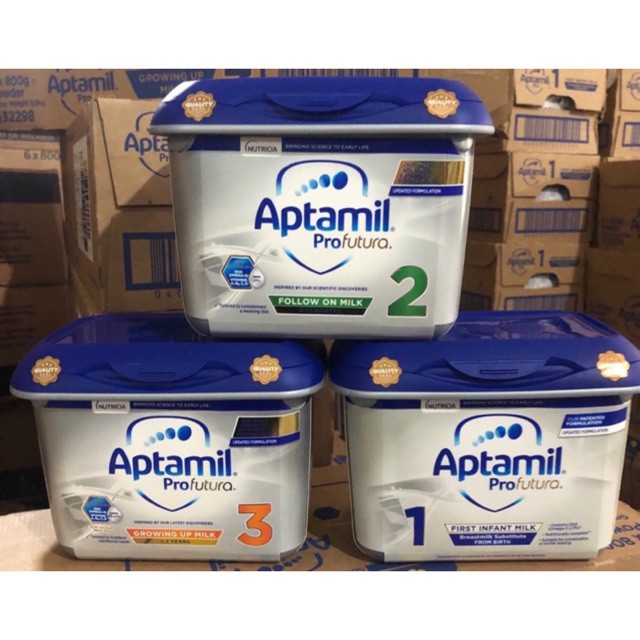 Sữa Aptamil profutura nội địa Anh đủ số 1, 2, 3