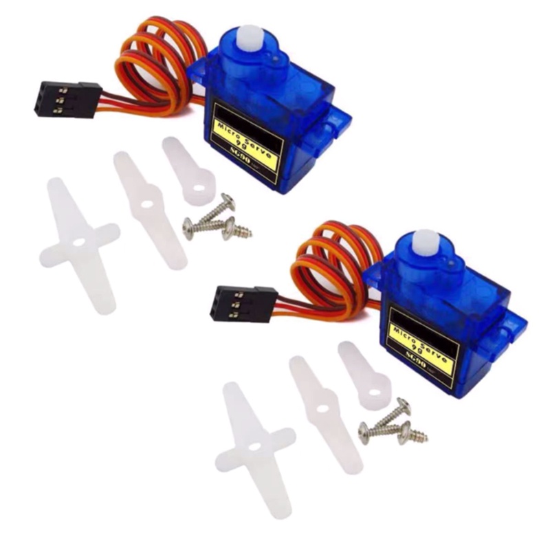 2 Động Cơ Servo SG90 9G Cho Máy Bay Điều Khiển Từ Xa