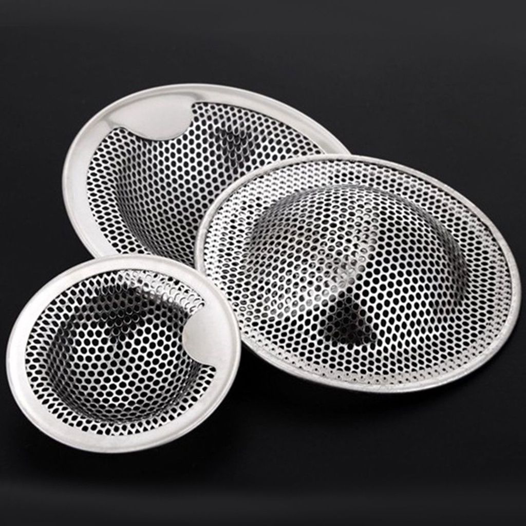 Nắp lọc rác bồn rửa chén bằng thép không gỉ chống nghẹt