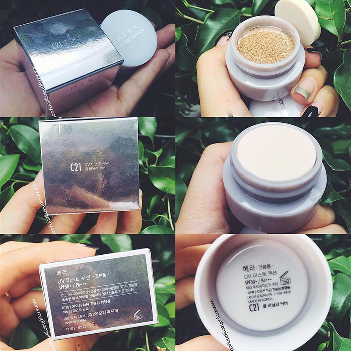 Phấn nước HERA UV Mist Cushion  Hàn Quốc 15g + kèm lõi