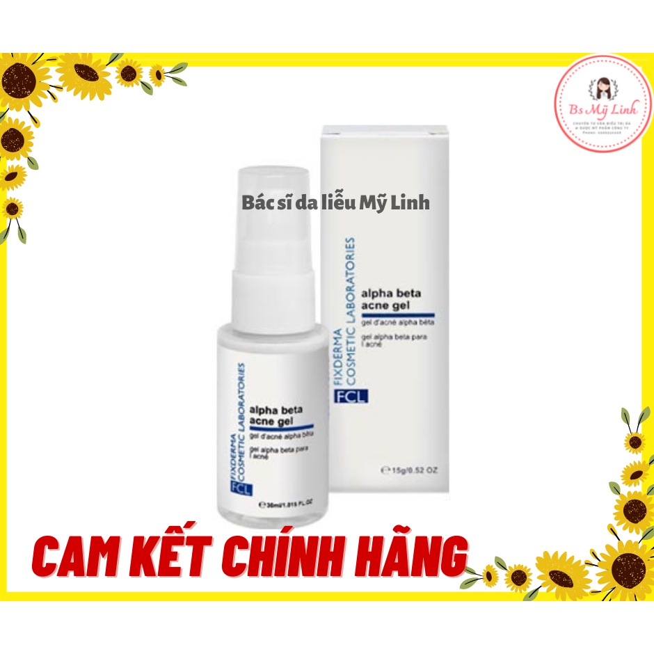 Gel làm giảm mụn FCL Alpha-Beta Acne Gel (30ml) hàng công ty có tem