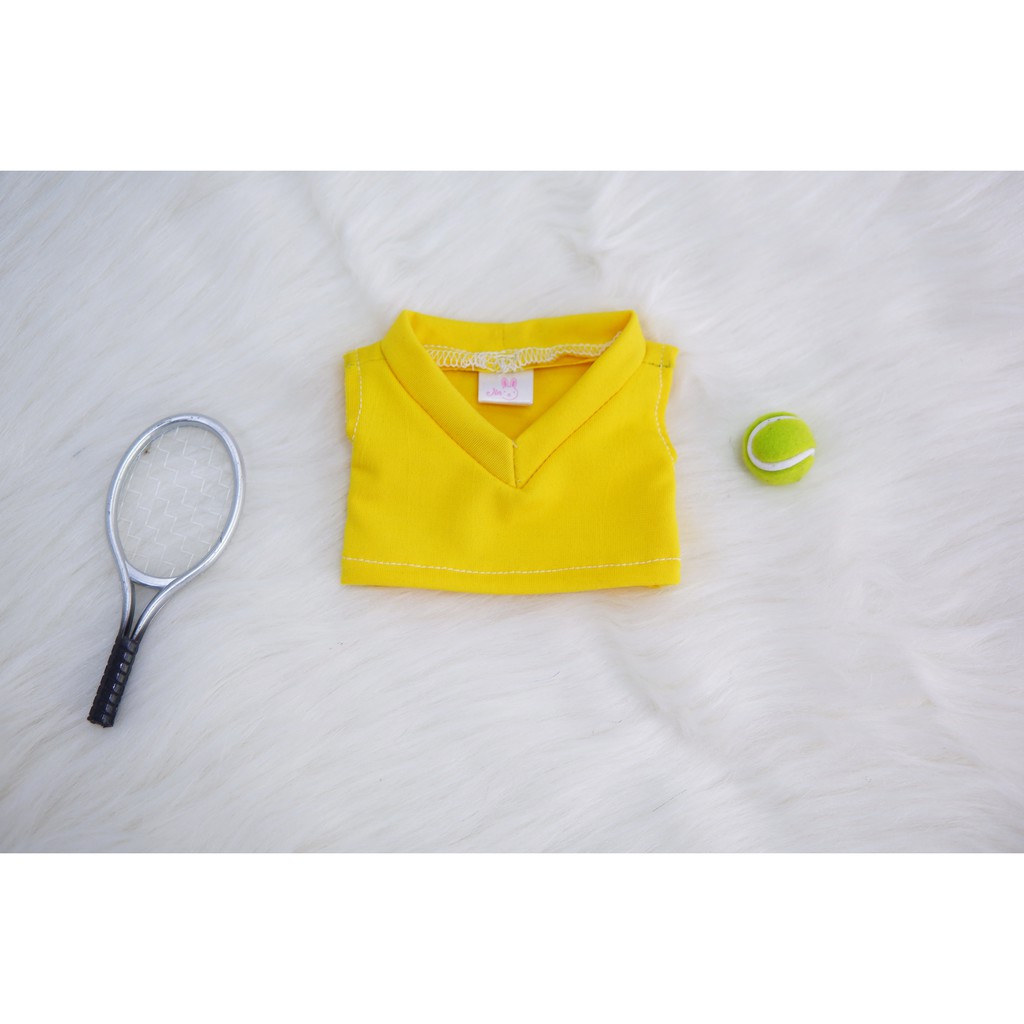 [XẢ KHO] [Outfit for doll Kpop] Áo gile vàng