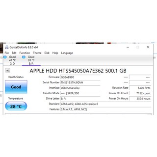 Ổ cứng HDD 500GB windown 10