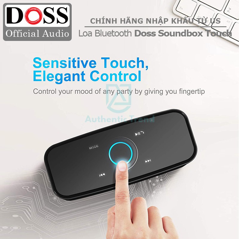 Loa Di Động DOSS Soundbox Touch bluetooth V4.0 Chính Hãng nhập khẩu