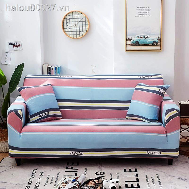 home✣Ghế sofa căng bao gồm tất cả bao gồm chữ vạn bọc sofa phổ thông ghế sofa đơn đôi lười sofa khăn trải đầy đủ bốn mùa