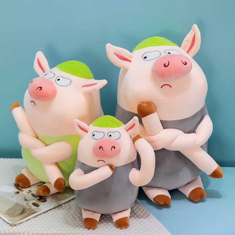 LANFY Chú Heo Giận Dữ Nhồi Bông Mềm Mại Đáng Yêu Cho Bé