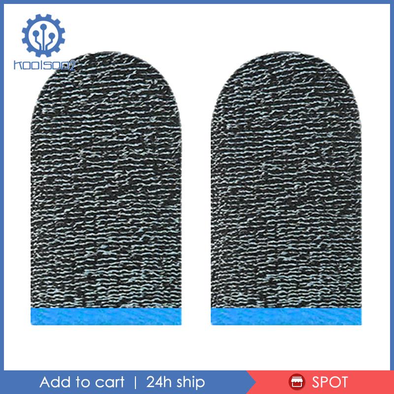 [Koolsoo2] Vỏ Bọc Ngón Tay Cầm Chơi Game Điện Thoại Màu Xanh Đen