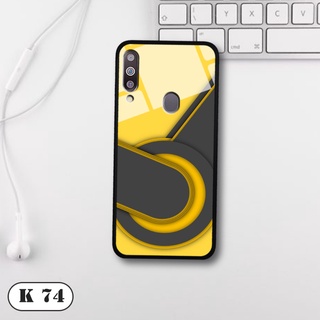 Ốp lưng Samsung Galaxy M30  - Lưng kính 3D