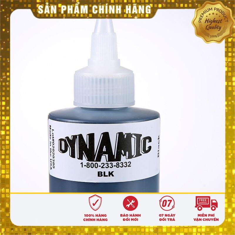 FREESHIPMực Xăm Tatoo Dynamic Black lọ 249ml