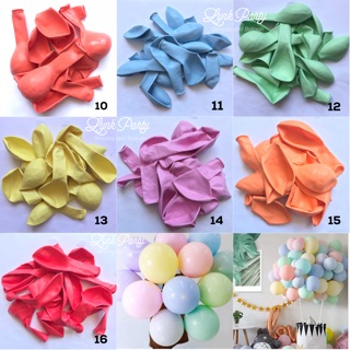 Bong bóng màu pastel