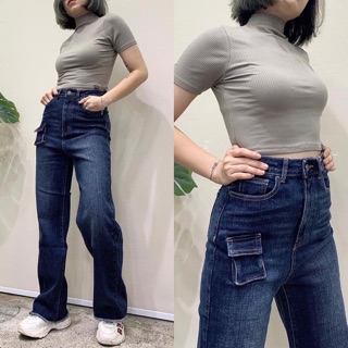 Quần jean boy suông 1294