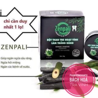 Chính hãng- Zenpali-T bột than tre hoạt tính làm trắng răng